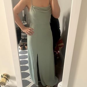 Brand new with tags sage green dress